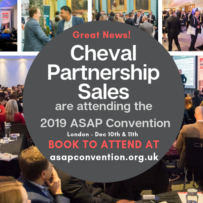 ASAPThe's tweet photo. We are so looking forward to #asapcon19 tomorrow. @ASAPThe's 10th annual #convention #exhibition #twodayevent #London @Cheval_Global #PartnershipSales are joining us, are you? https://t.co/TLxUrhh1SQ https://t.co/x8ERHehecy