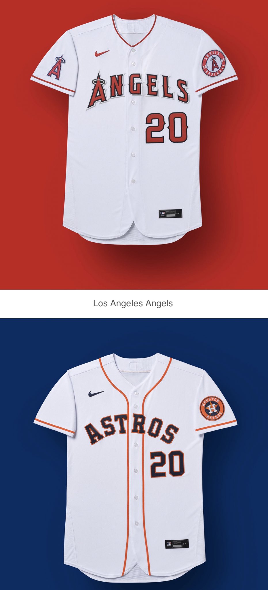 MLB: son los nuevos uniformes de los de Grandes Ligas - Entrada