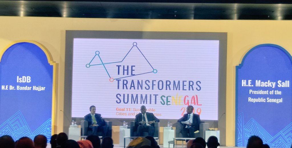 DiorBirima's tweet photo. The #TransformersSummit
Panel 1 : "Future of our cities".
@Macky_Sall @isdb_group
#SMARTCities
#Senegal2019 #Daust
#Kebetu https://t.co/WfabLFORlz
