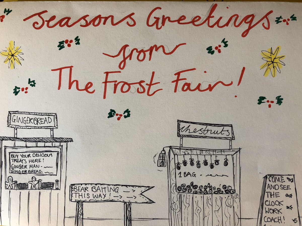 SibfordHistory's tweet photo. Year 8 feeling festive at Frost Fair! #keystage3History https://t.co/QZxowfjQ4U