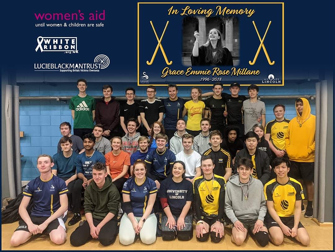Yesterday we joined <a href="/UoLDodge/">UoL Dodgeball Team</a> in playing 100 minutes of dodgeball as part of ‘Grace’s Memorial Cup’.

We're really proud to be supporting the cause lead by <a href="/LincolnUniHC/">University of Lincoln Hockey Club</a>; Please follow this link to read more -  
justgiving.com/fundraising/10…