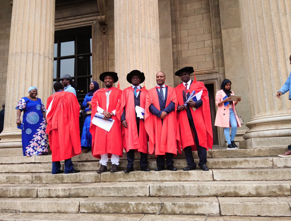 📸💯🎓 IN PICTURES #WitsPhDGrads: Our PhD cohort are part of over 180 000 <a href="/witsalumni/">Wits Alumni</a> worldwide. Doctoral education has become of paramount significance in a world where knowledge is the new fuel. #Halala to all #WitsPhD graduands 🎉