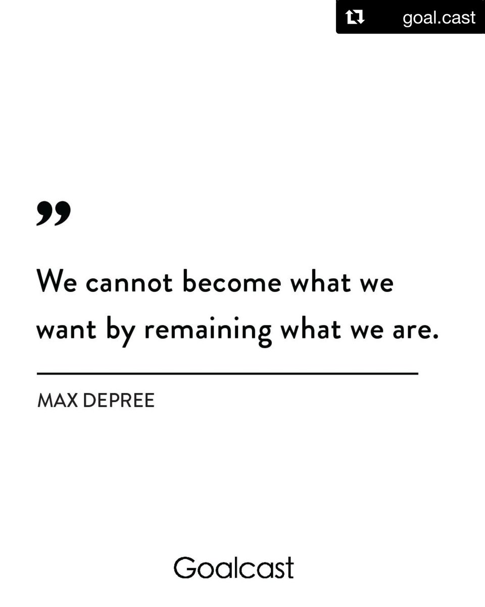 theJamalCast's tweet photo. If you want things to #change, you’ve gotta go first!!!
・・・
To get new things you have to try new things.
#jamalcast #Repost @Goal_Cast with @get_repost #maxdupree
https://t.co/1Gb0RMlThL