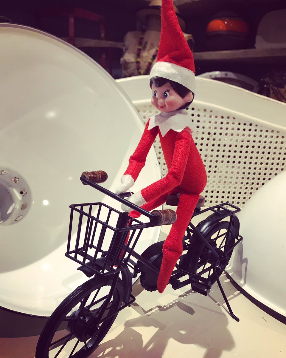 There’s something in our antique centre for everyone...kindly demonstrated by Betty! 🚲 #antiquesandcrafts #vintage #retro #paintings #decor