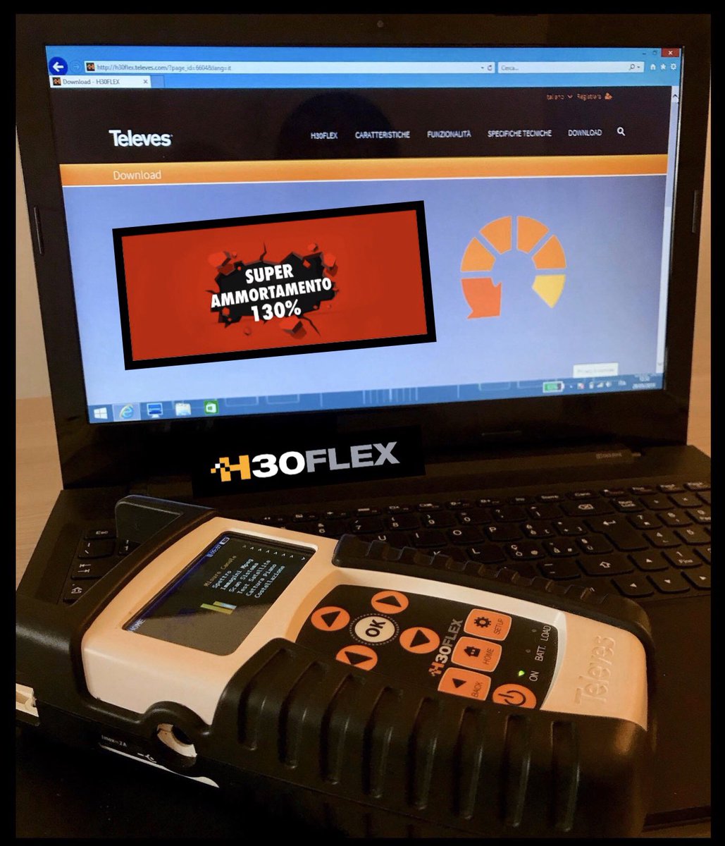 emidev78's tweet photo. #Televes #H30Flex >super ammortamento del 130% entro il 31/12/2019!!! 🔻
https://t.co/0r5pY8jYFh https://t.co/Ml3k3uIcvD