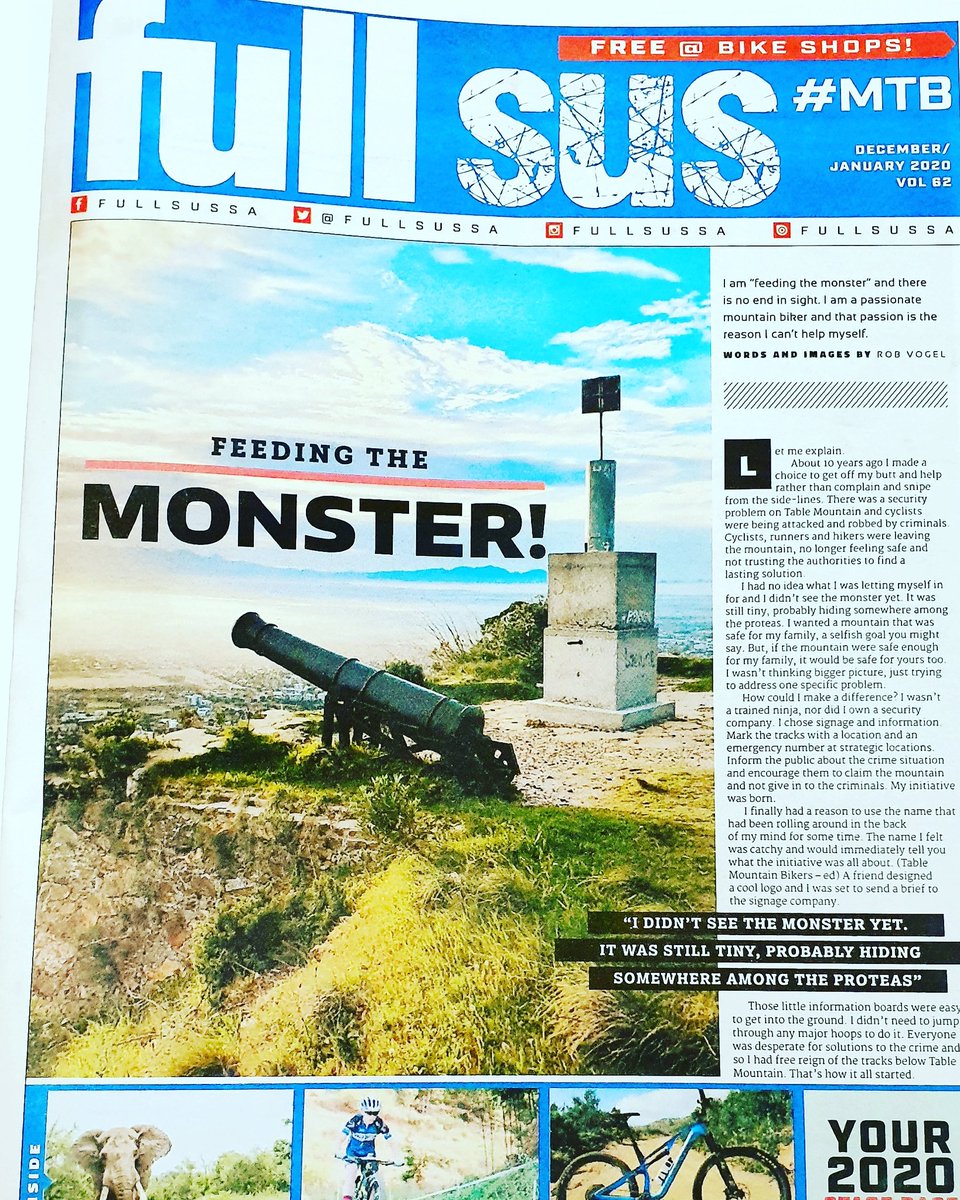 Check out the new issue of Full Sus - private cash keeps flowing into the p
Park... when is enough enough? <a href="/RobertVogelZA/">Robert Vogel</a> explores the issue! #mtb <a href="/TableMTB/">TableMountainBikers</a>