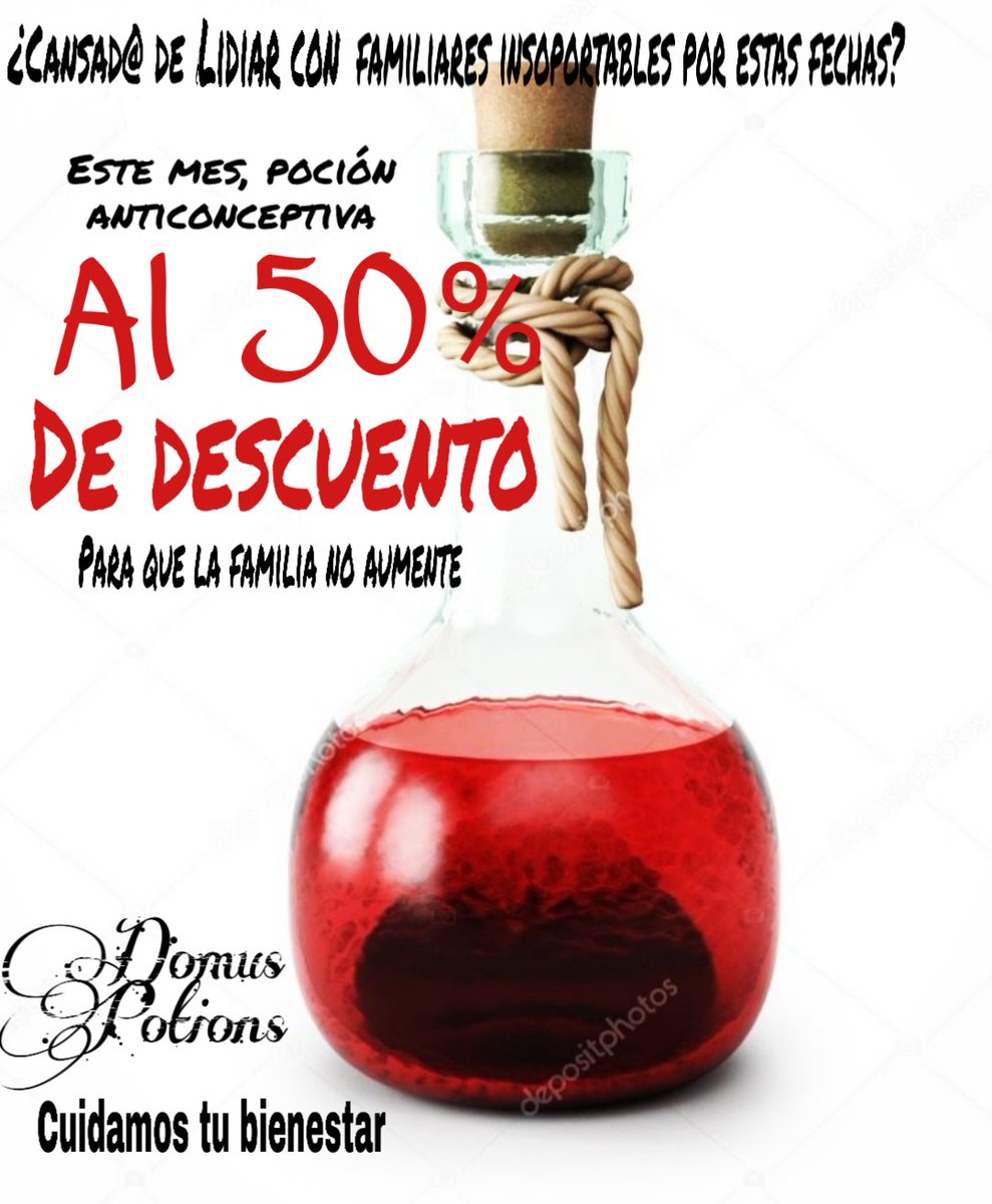 Aprovechen la oferta.