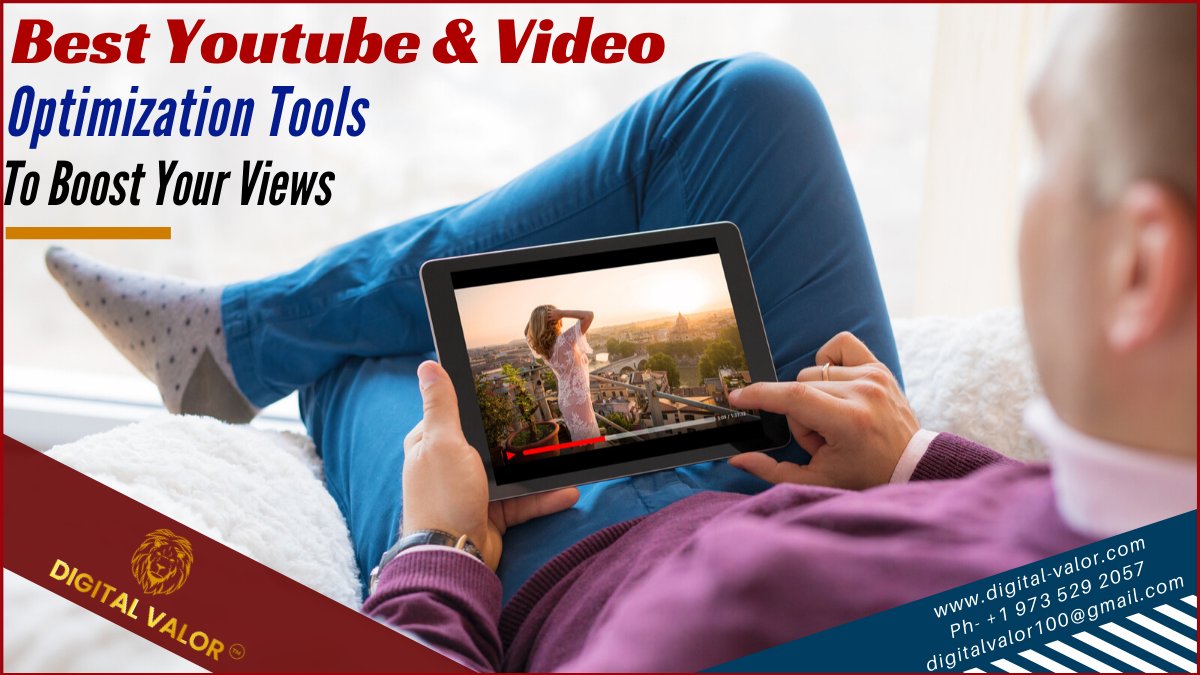 digital_valor's tweet photo. Here we have given the best YouTube &amp; video optimization tools to boost your views. Explore details on https://t.co/0kcOuAFavz

#youtube #SocialMedia #SMO #DigitalMarketing #Facebook #Twitter #Instagram #LinkedIn #Pinterest #NewJersey #WallStreet #like4likes #FolloMe https://t.co/IOREPwoIKo