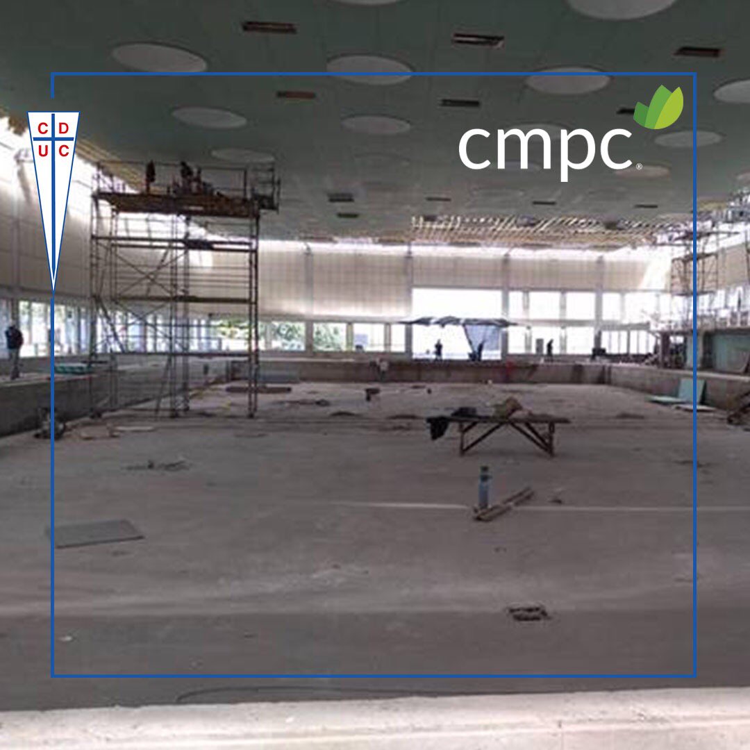 Desliza 👉🏼 para ver los últimos avances del Edificio de Deportes UC💥 Revisa cómo están quedando las oficinas👩🏻‍💻 el centro de eventos✨el gimnasio💪🏼 y la piscina🏊🏼‍♂️💦 a continuación👀 #CDUC #LaCatólica #ClubUC #FibraDeCampeones #MásDeporte #MásClub #EdificioDeportesUC @EmpresasCMPC