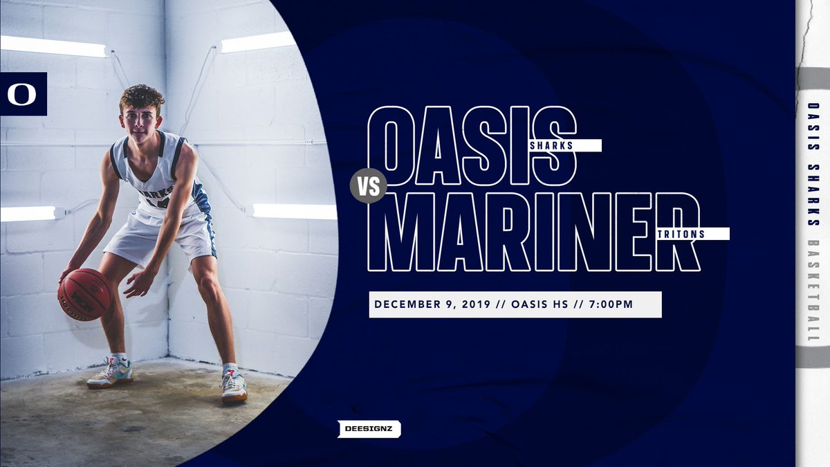 ohs_hoops's tweet photo. 🦈🦈🏀🏀Where are my Shark Fans at? Come cheer your Oasis basketball program on tonight!!! Location the Shark Tank!!🏀🏀🦈🦈
Home games start at:
JV Boys 4PM
Varsity Girls 5:30 PM
Varsity Boys 7PM
Let's Go Sharks!!!!! https://t.co/sVPytBFxHP