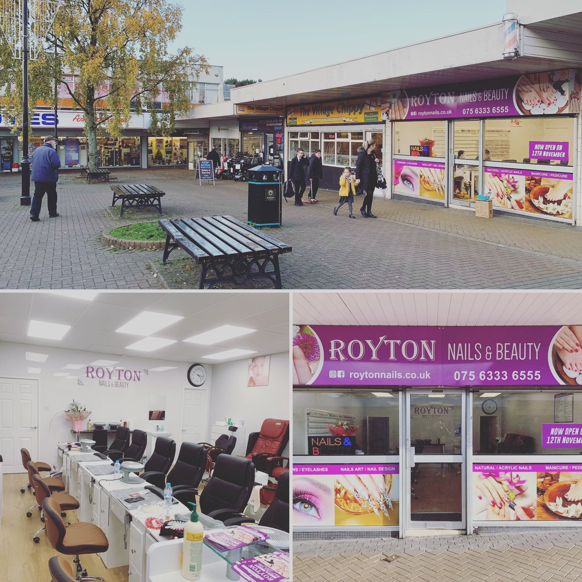 iLoveRoyton's tweet photo. Tham by PM: "Hi sir 
Based within the Royton market square, our shop, Royton nails &amp; beauty has been just opened since mid-November. Thank you, and i have attached some of my shop pictures "

-sg https://t.co/DFA35MNoLI
