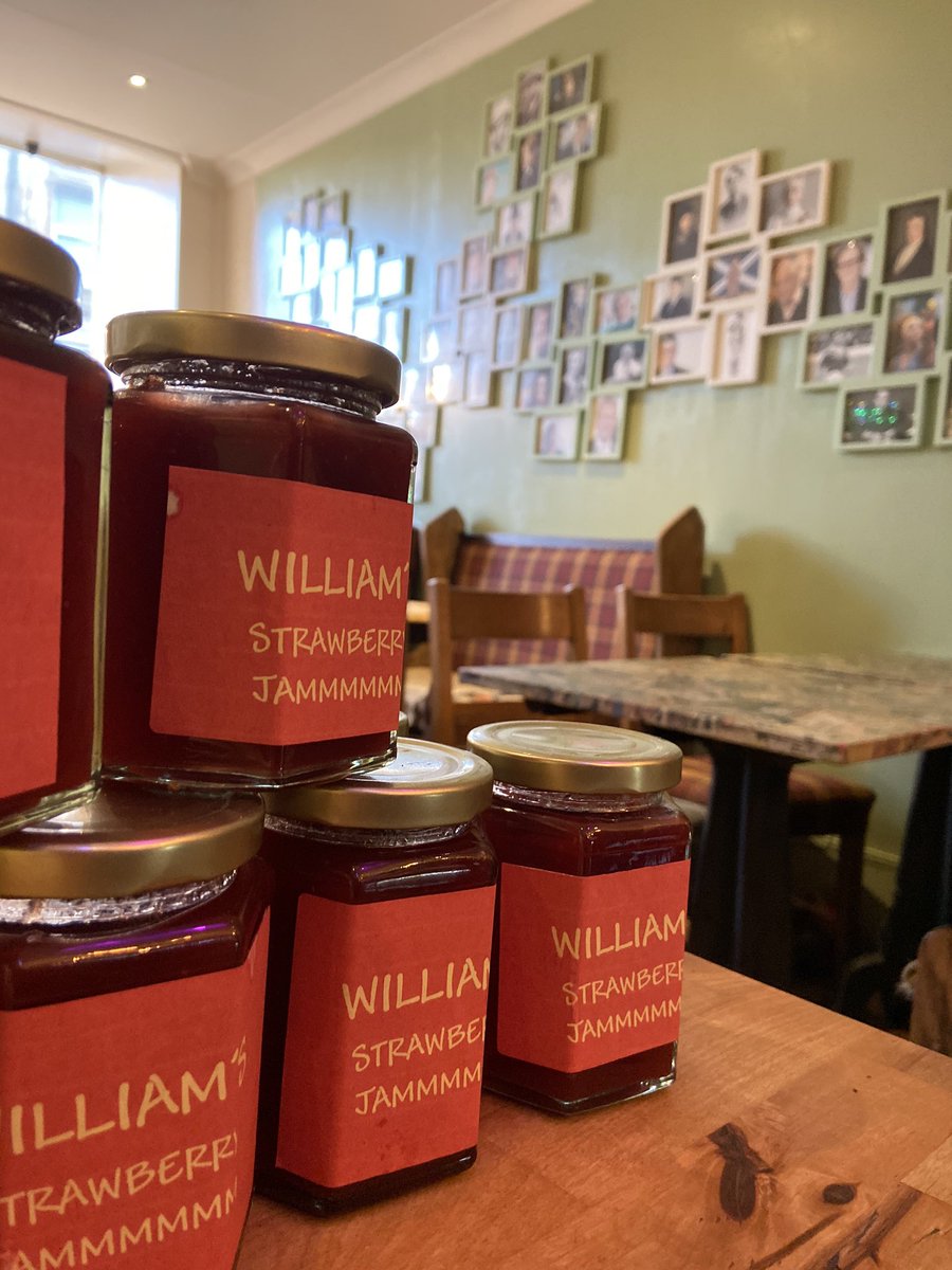 williamcafegla's tweet photo. We’ve got a fresh delivery of some of our homemade William Strawberry Jam today.... #homemade #strawberryjam #williamcafe https://t.co/imJhAZcfLw