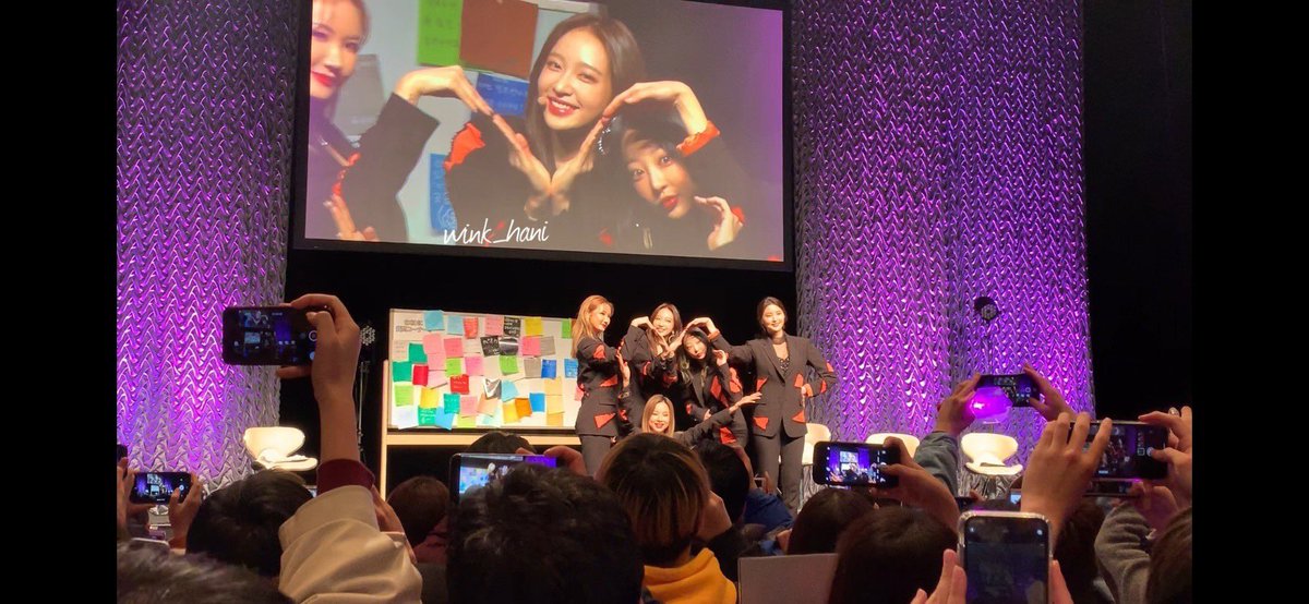 wink_hani's tweet photo. EXID 고마웡😘😘 https://t.co/iMOQeqIPEL