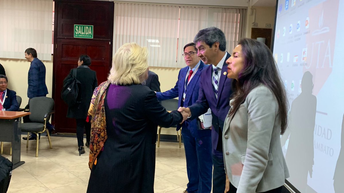 [Aceeditación] 
📌Recibimos la visita in situ de la comisión de evaluación del <a href="/Caces_Ec/">CACES</a> en la <a href="/UTecnicaAmbato/">Universidad Técnica de Ambato</a>
¡Estamos preparados! #YoSoyDeLaUTA #JuntosPorLaAcreditación