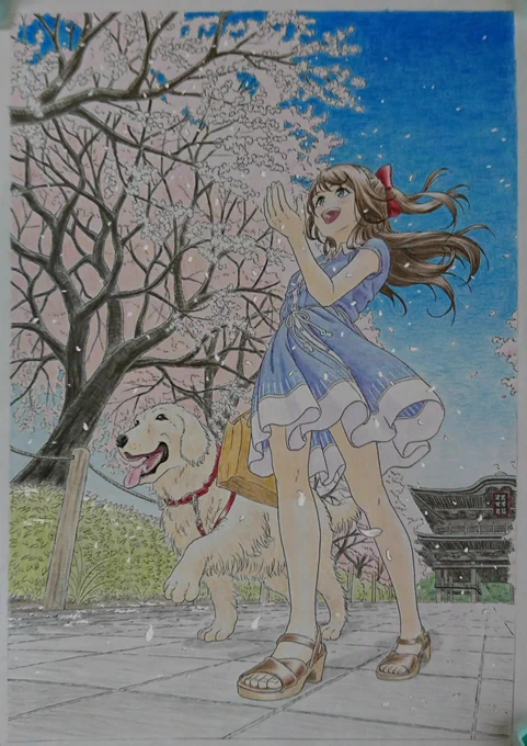 #2019年自分が選ぶ今年の4枚 
描いてて楽しかったやつ 