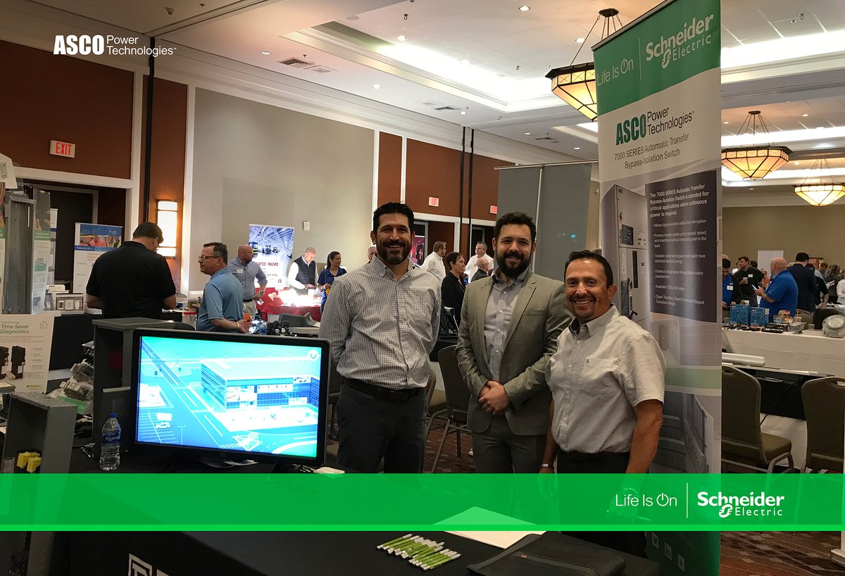 ascopower's tweet image. Thanks to all those who joined us at last week’s CED Manufacturer Exhibit Show. We look forward to seeing you at the next one! #ASCOPower #EngineeredForReliability