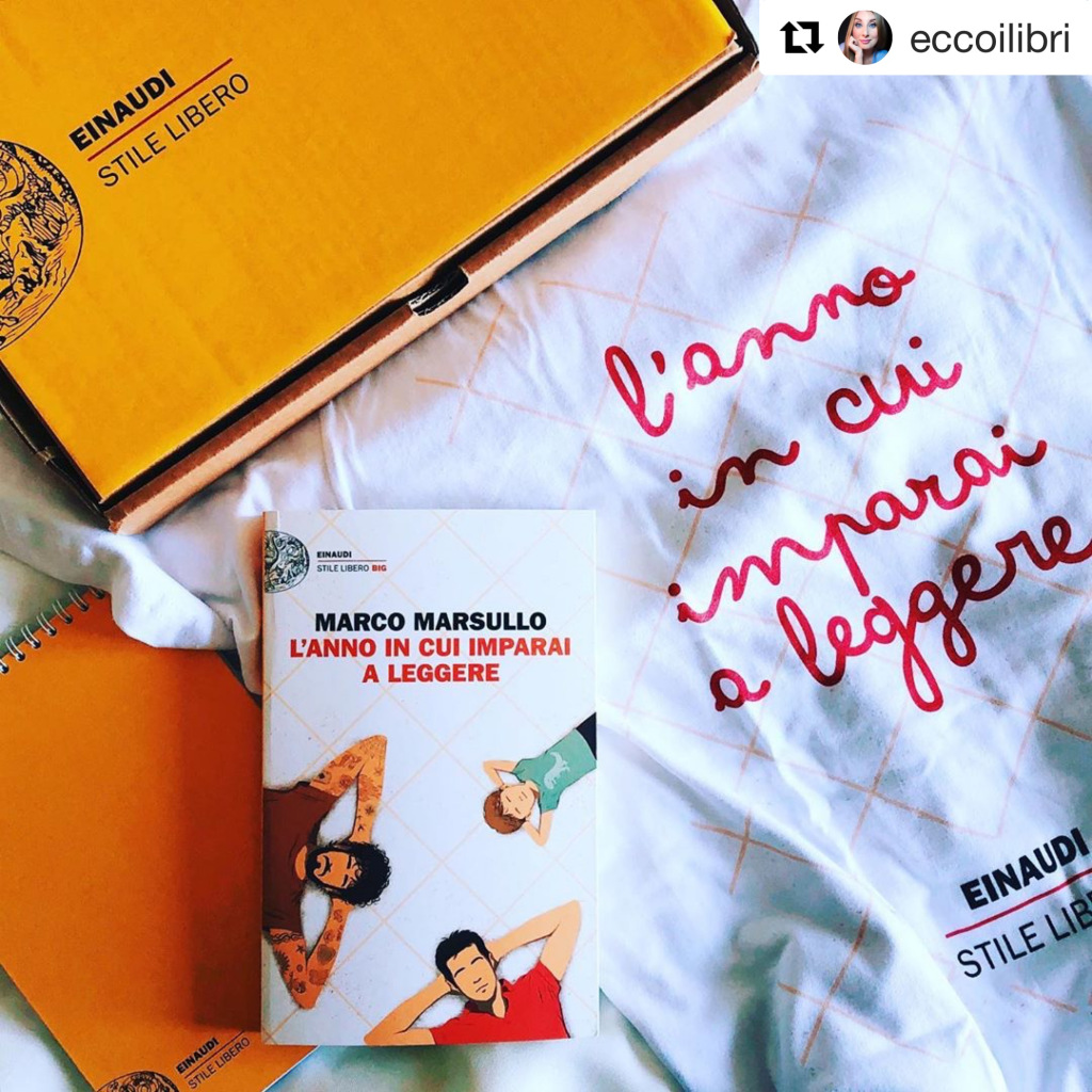 #lannoincuiimparaialeggere, <a href="/Einaudieditore/">Einaudi editore</a> <a href="/MarsullOfficial/">Marco Marsullo</a>
ve ne paro qui! eccoilibri.home.blog/2019/10/22/lan…