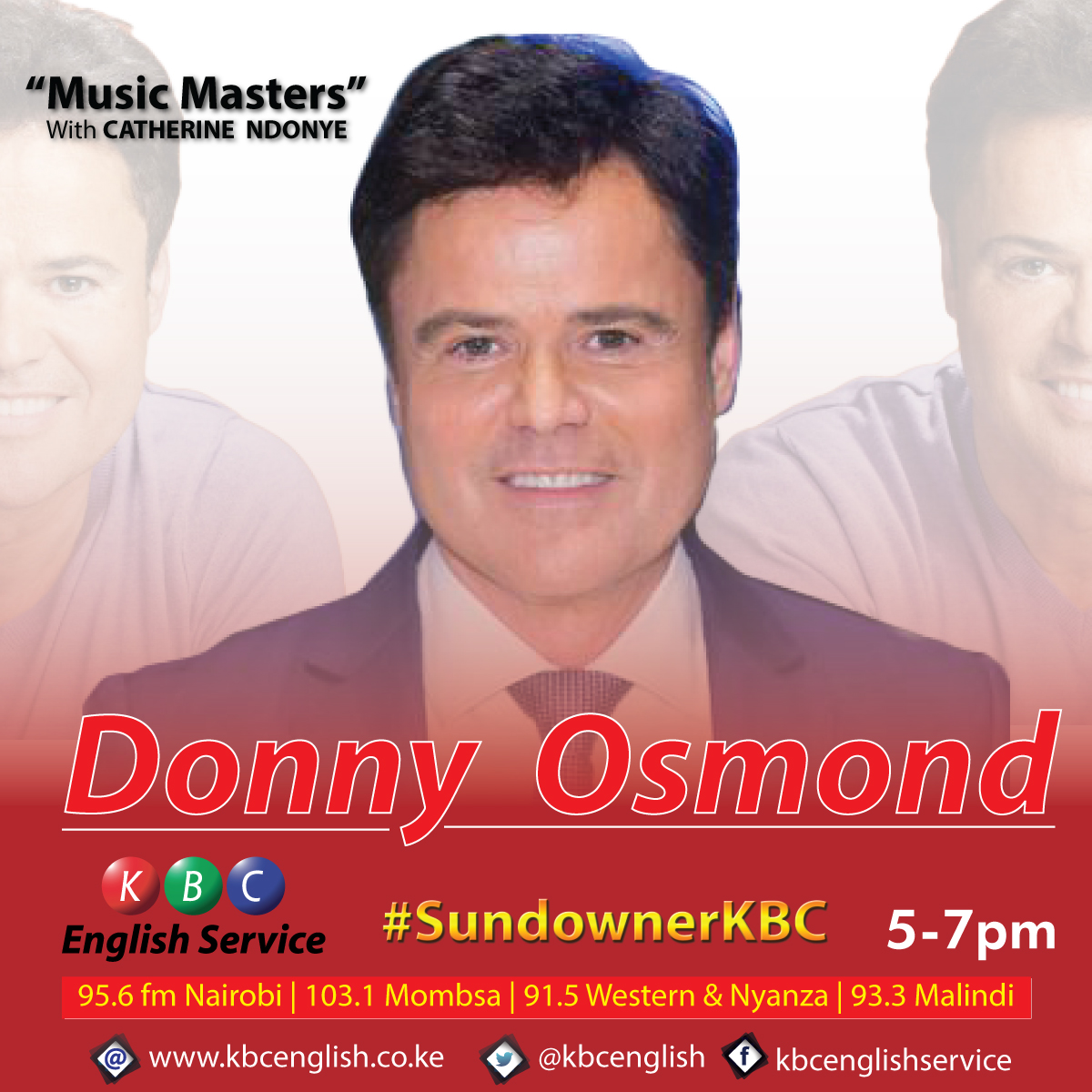 kbcenglish's tweet photo. He was a teenage 'heart throb'. He appeared in cartoon form in two episodes of 'Johnny Bravo'. He got married at 21 and heart broken admirers burnt his Albums    .@donnyosmond turns 62 today and features on #SundownerKBC with @CatherineNdonye .At 17.00 hrs.Loading.......! https://t.co/LEgTD41WqS