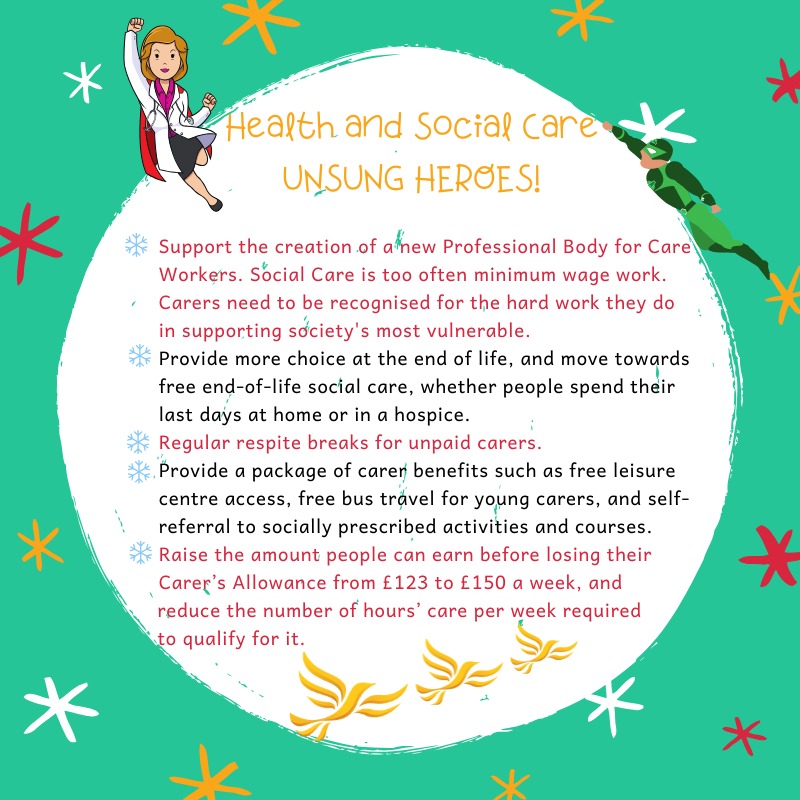 dinahkeal's tweet image. On the 9th Day of Christmas we present proposals to improve Health &amp;amp; Social Care. 
Time to stop playing political football with a big issue that effects us all &amp;amp; sort out an integrated system fit for 21st century #DemandBetter
#SupportSocialCare #LibDems #GE2019 #ThirskandMalton
