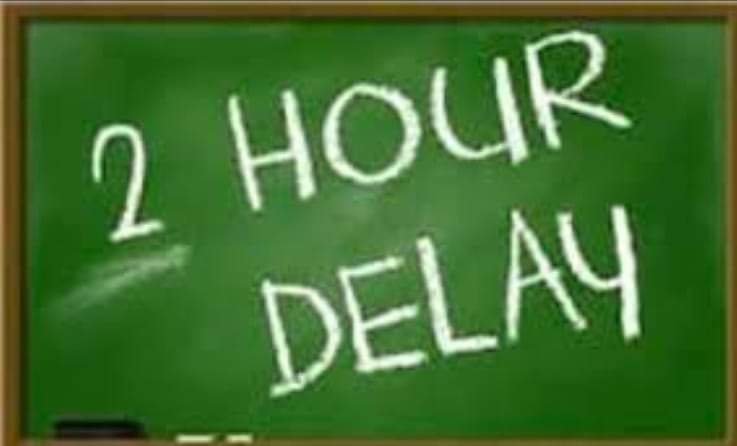 Alburnett CSD delayed 2 hours Monday, December 9. No morning preschoool.