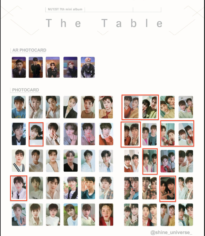 BugiJR1's tweet photo. [WTT Msia] Any Loves interested to trade below PC and Folding Card? 

Have: Photo in the left
Want:Anything in red square

Folding Card: Trading Minhyun Ver 2 to anything in red square

Prefer to trade within KL/Meetup #NUEST #뉴이스트
@NUESTNEWS
 #NuestinMY https://t.co/VvUo3SX5zD