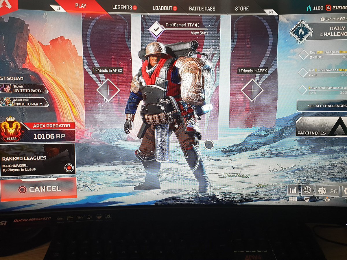 lonepuger's tweet photo. Finally I made it to Preditor!! The grind is over ....... #apexpreditor
#ApexLegends https://t.co/UHN6PCUioG