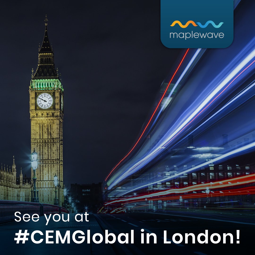 MaplewaveHQ's tweet photo. Are you attending #CEMGlobal? We are! Our team will be joining other #CXTelecoms professionals in London to discuss best practices and strategies for helping telcos overcome their challenges.
@TelecomsForum
@CX_Events https://t.co/lFFoAC6zYe
