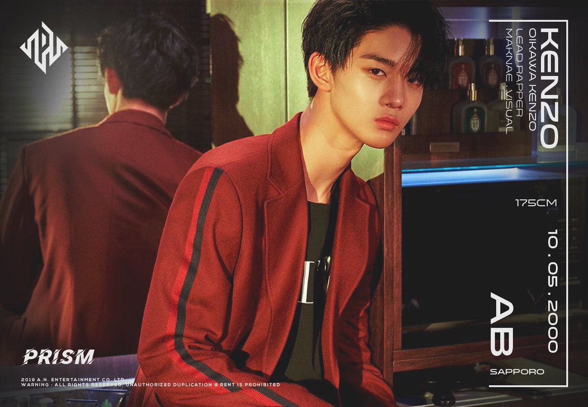 [ P R I S M ] 

                    P R O F I L E 

                       K E N Z O

#ANSTAR #PRISM      

<a href="/SBSTV_AU/">SBS TV</a> <a href="/Mwave_AU/">Official M Wave</a> <a href="/MnetKR_AU/">Mnet TV Channel</a> @JTBC_AU <a href="/MBNTV_AU/">MBN TV</a> <a href="/KSoompi_AU/">Soompi AU</a>