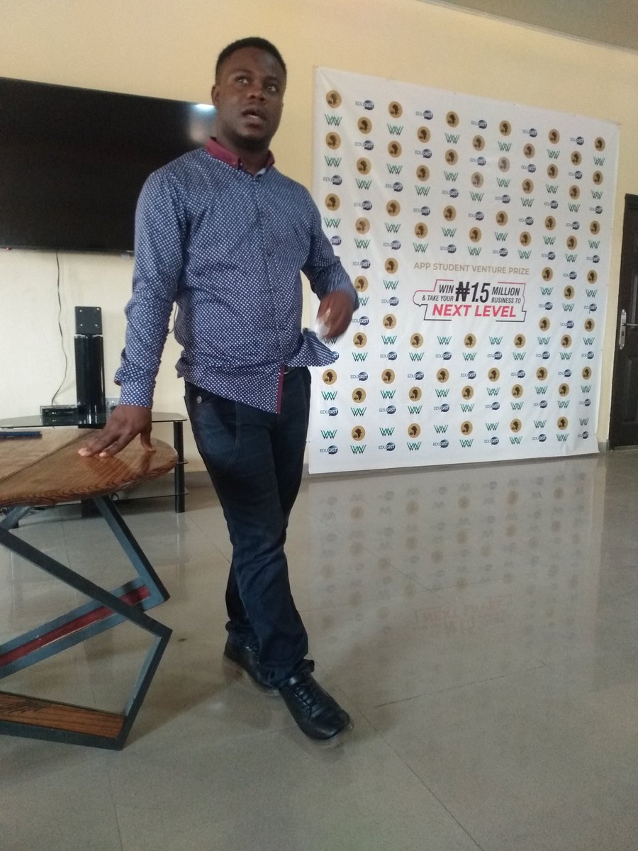 abosede_peter's tweet photo. Since touchdown in Calabar it has been 🔥. We had a full session today and a facility tour, I was blown with fact that our residence was borne out innovation in some way. @RemoPond all the way ! Our bootcamp facilitator Mr @BrownsonEtimbuk has been so... supportive. #APPbootcamp https://t.co/aedih8j5E7