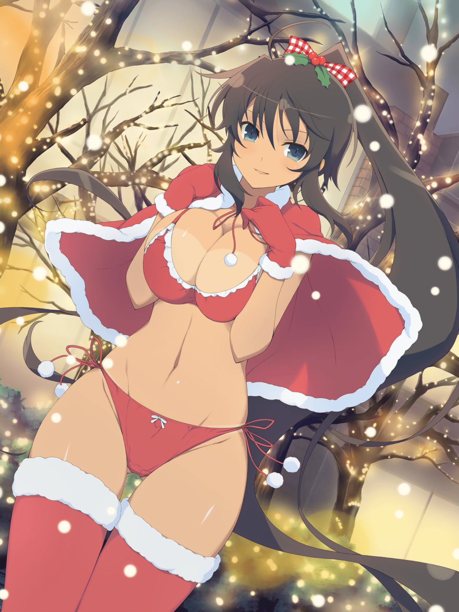 Hot Katsuragi Mondaymotivation Feat Christmas Swimsuits Senrankagura 閃乱カグラ