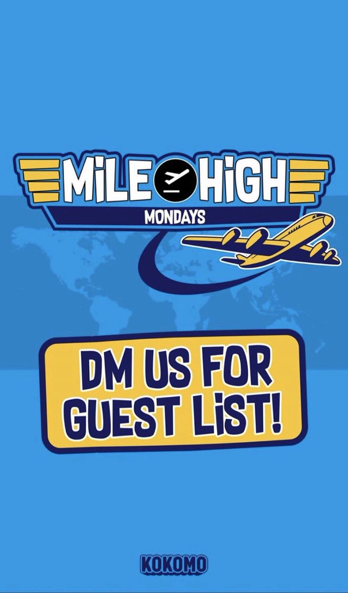 Join the MileHigh club tonight with some sweet sweet 99p drinks!