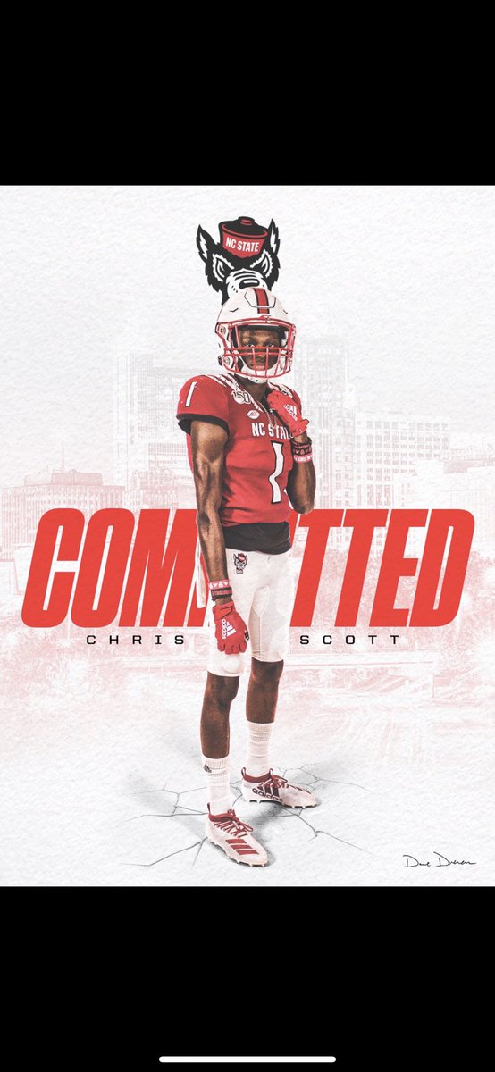 ChrisScottJr's tweet photo. COMMITTED‼️ @PackFootball @TheWolfpacker @therealkwat @ChadSimmons_ #GoWolfPack🐺 https://t.co/JVtdhnPpq5