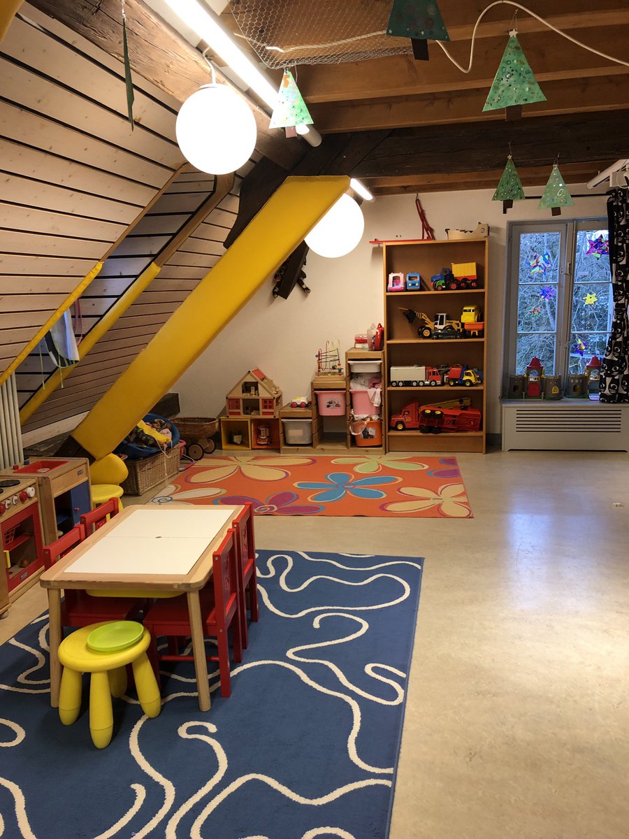 MarilynFleer's tweet photo. Have you wondered what it’s like in a crèche in Switzerland? My amazing hosts Gabriel and Linda took me to visit La Chenille today....more visits tomorrow...but in the mountains https://t.co/7l9VkpH93y
