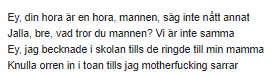 RasimReiz's tweet photo. Sveriges främsta förortsrappare just nu, Einar &amp; Adel. 

Alltså så svag text att jag får ont inombords. Vad fan är detta ens? Haha https://t.co/VBIq7X2r0p