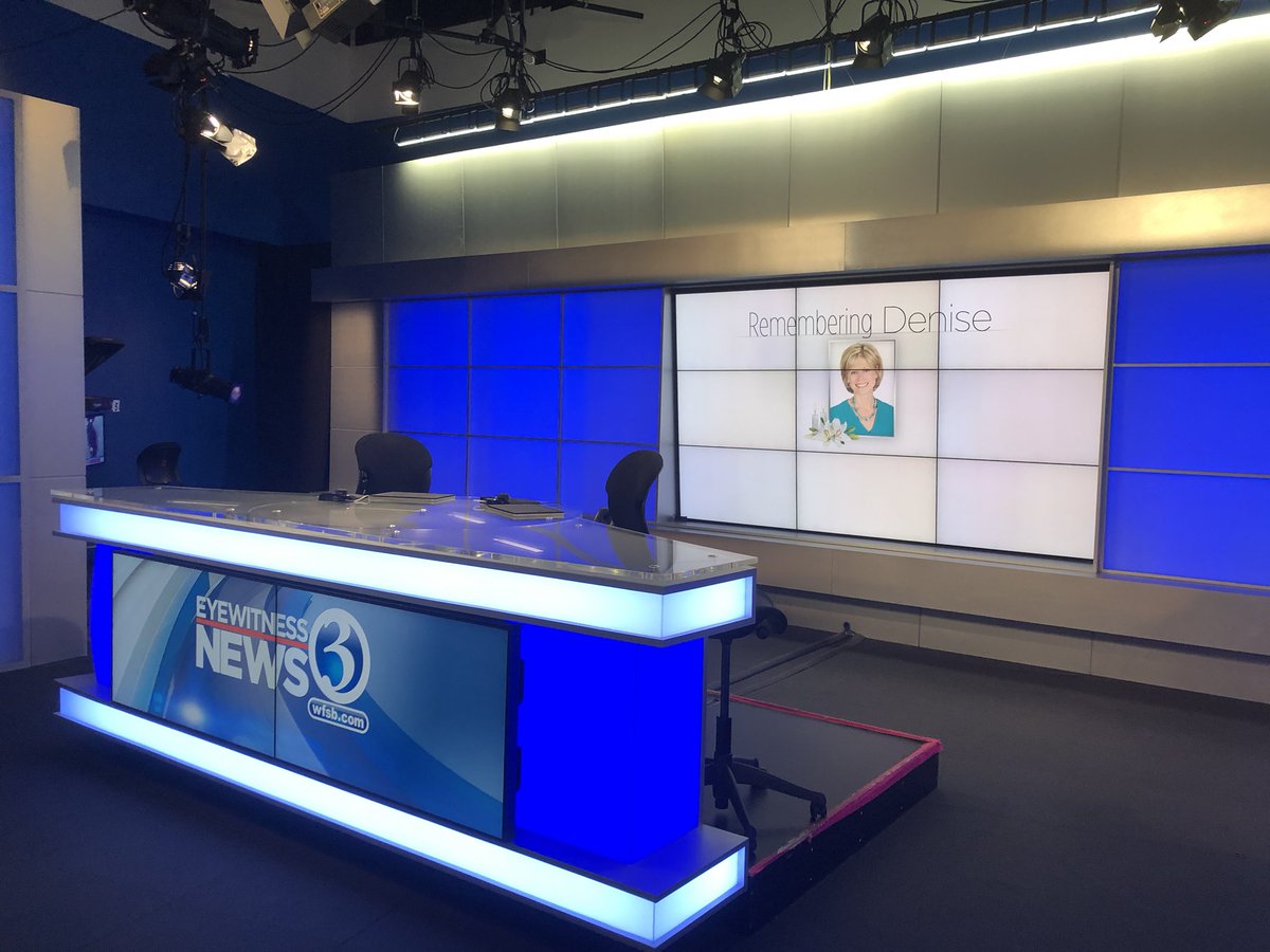 It is still impossible to believe this graphic exists. Denise was always the poised, calm voice who got us all through tough times. Now we have to do it without her.