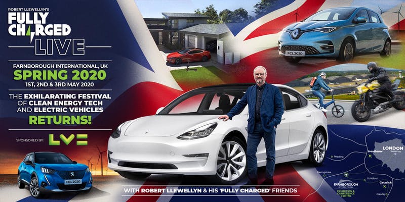 Excited to announce that we will be exhibiting at <a href="/bobbyllew/">RL_ST</a>'s <a href="/FullyChargedShw/">@FullyChargedShw</a> at Farnborough International next year!! Keep your calendars clear for the 1st-3rd May!! ⚡️ #FullyChargedLIVE