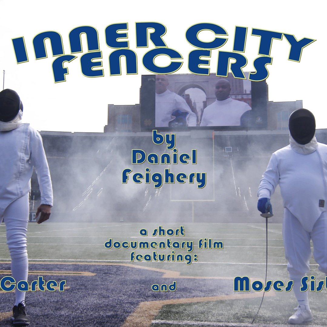 Proud to say the documentary about our fencing program "Inner City Fencers" is competiting in the El Paso Media Fest in El Paso Texas January 17-19, 2020. (You can see the short documentary on You tube "Tico and Moses Go Irish")