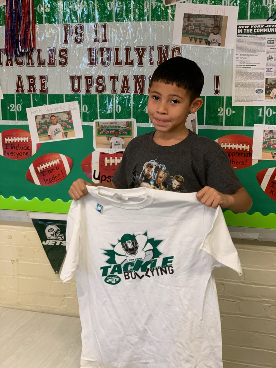 PS11 Staten Island (@ps11si) on Twitter photo Big shoutout to Chikeo from the 2nd grade for being a true up stander here at PS11 ... keep bullying away from him  #jetstacklebullying <a href="/nyjets/">New York Jets</a> @stompoutbullyng @lovebethpage Big shoutout to Chikeo from the 2nd grade for being a true up stander here at PS11 ... keep bullying away from him  #jetstacklebullying <a href="/nyjets/">New York Jets</a> @stompoutbullyng @lovebethpage