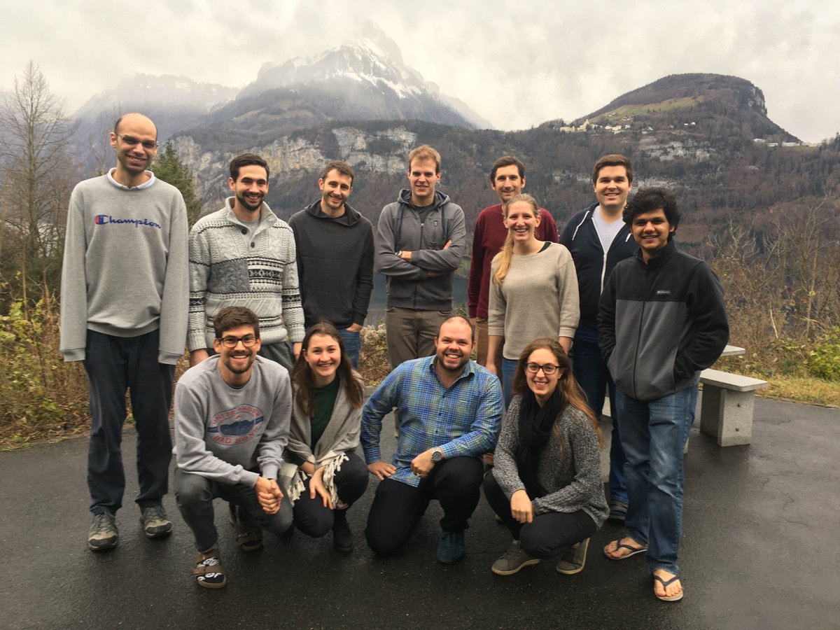 biromed_lab's tweet photo. Wetter flop, Stimmung top! This year's winter school / X-mas event of #ProjectMIRACLE led us to Central Switzerland, to the origins of the Swiss Confederacy. On the program: Fondue and a course on project mgmt. https://t.co/LCMF8IIW19