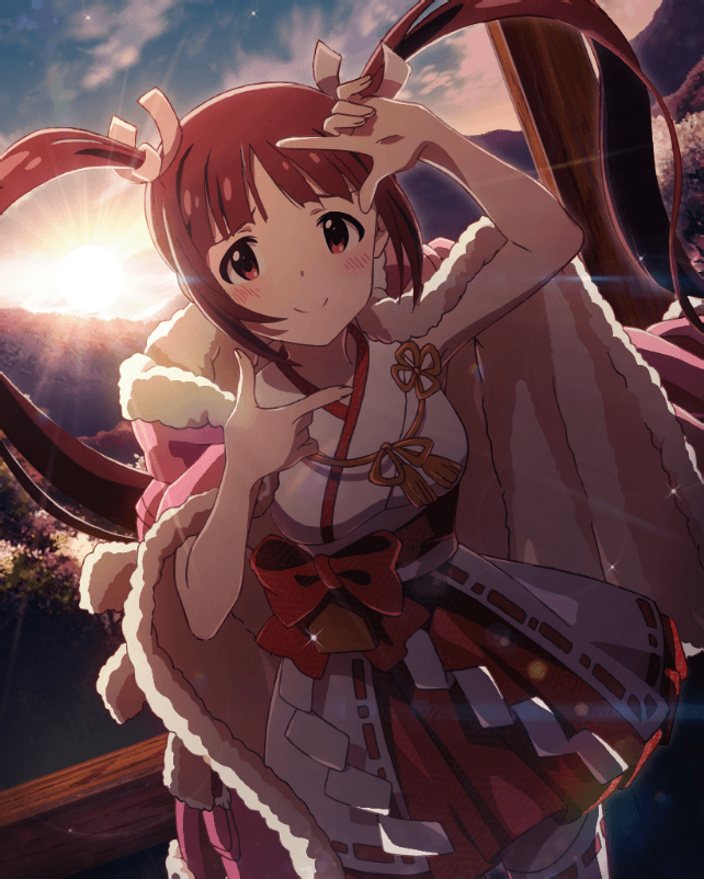 新年初ショット♪ 松田亜利沙