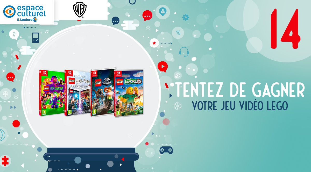 Leclerc_JV's tweet photo. Découvrez les jeux et univers Lego dans le #CalendrierDeLAventLeclerc !

RT + follow @Leclerc_JV et @wbgamesfr pour tenter de remporter votre jeu 🎁 !

Règlement ▶️ https://t.co/6005woK1DR https://t.co/wEpDt6AnCX