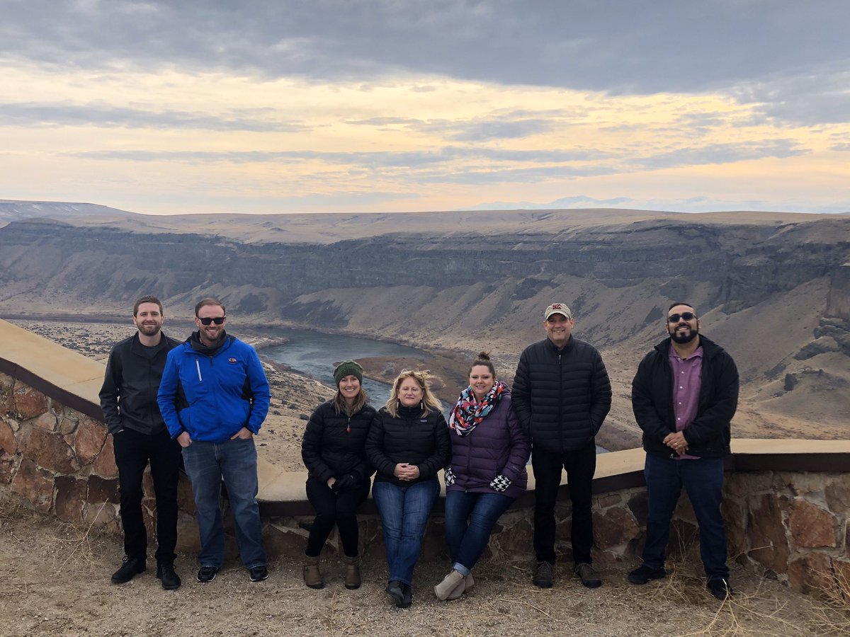 JoshShiverick's tweet photo. This last Friday a group of us got together from @Cushing_Terrell and explored Kuna Idaho, what a fun day! Looking forward to our next adventure! @KunaChamber #bestviewsarejustoutofsight #teambuilding #cultureambassador https://t.co/1LWr5QWgXx