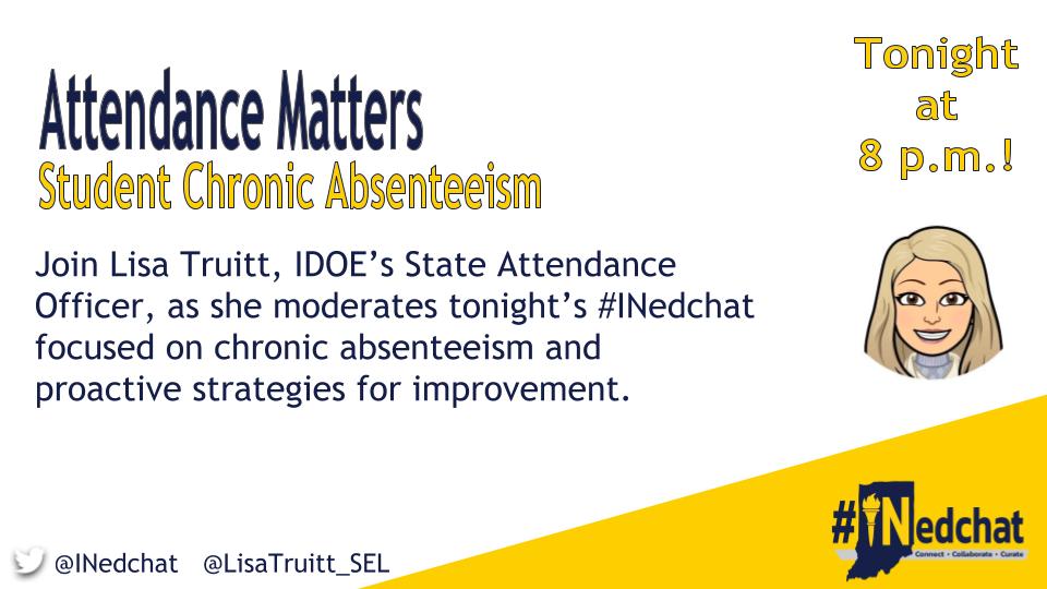 It is Wednesday, that means it is #INedchat night. Set your alarm and join us!