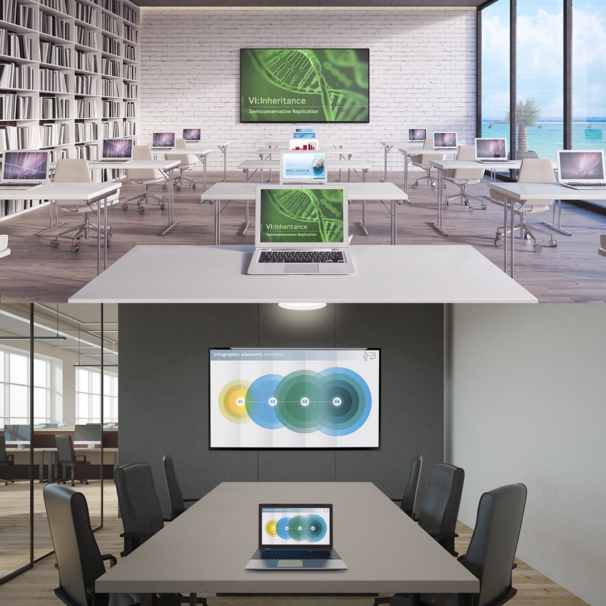 Crestron's tweet photo. There’s big business in smaller spaces. Grab it with new plug-and-play DMPS Lite multisource-to-display AV room solutions. Perfect for huddle rooms, classrooms, and small collaboration rooms.
https://t.co/kB2yKKaKLh
#DMPSLite #DMLite https://t.co/3wEbgT5oOL