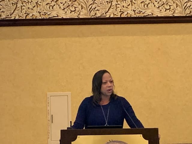 Angela Johnson, program manager, joined a panel of state leaders and Anson Green, AEL State Director, at the TWC Conference. The Division is a contributing partner on the Bridge to College and Career Success with Capital Idea Houston serving as the fiscal agent and lead agency.