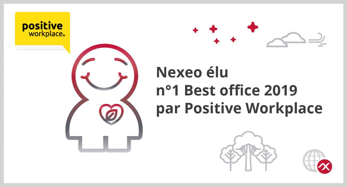 NexeoFinance's tweet photo. Nous travaillons chaque jour à réduire l'impact de nos pratiques sur l'environnement. Le concours Best Office 2019 nous a permis de faire le bilan de notre démarche écologique et nous sommes heureux d'avoir été élu n°1 Best office 2019 par @pwp_France ! https://t.co/zzmKzWeFNG