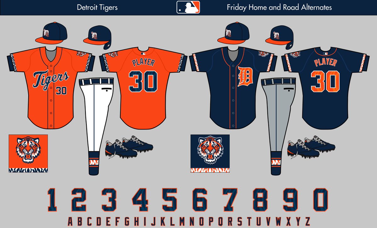 detroit tigers uniforms today