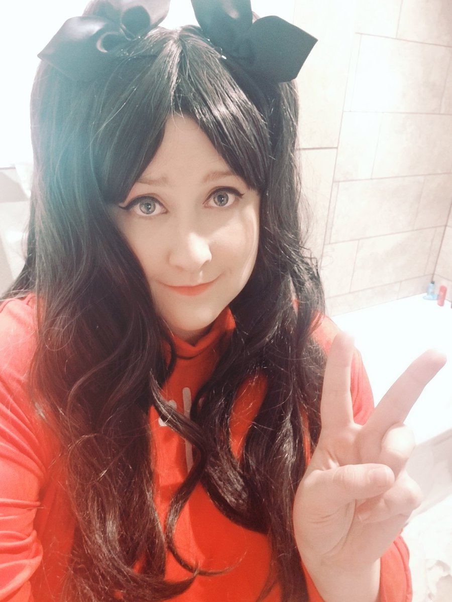 stephtsukino's tweet photo. I was showing my family some cosplay pictures I had saved to my phone and my little brother saw this one and told me I looked like an egirl 😂😂😂 #henotwrongtho https://t.co/7N7Zab4Stq