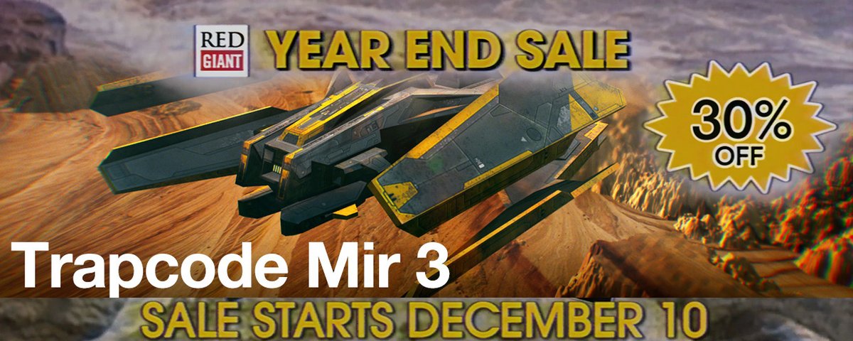 aescripts's tweet image. Trapcode Mir will be 30% off tomorrow. That’s 10% more than being 20% off. Get it here: aescripts.com/trapcode-mir/

#aescripts #trapcodemir #aftereffects