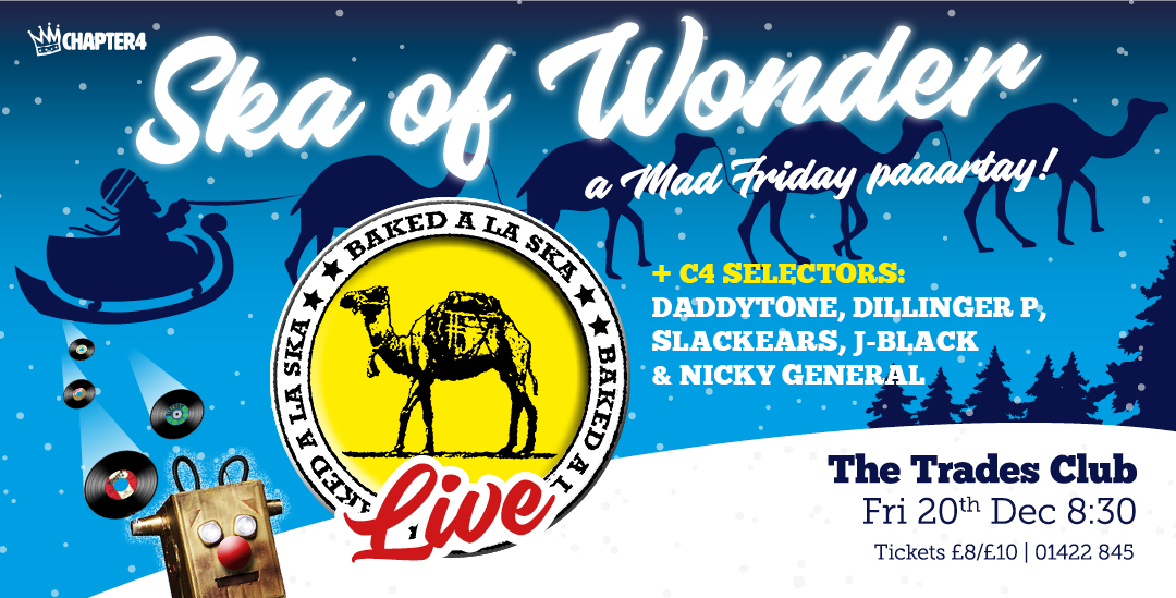 Tickets flying out for our Mad Friday knees-up wih <a href="/BakedALaSkaBand/">Baked A La Ska</a> Get your tickets HERE >> thetradesclub.com/events/mad-fri…